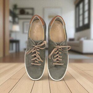 Paul Green Olive Green Suede Leather Sneakers – Women’s Size 6